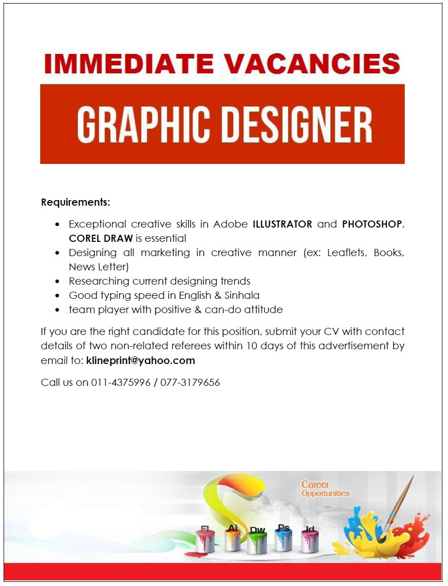 print graphic designer jobs