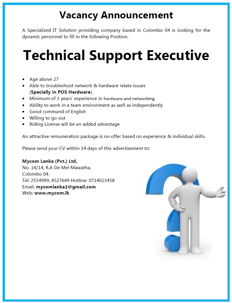 Technical Support Executive