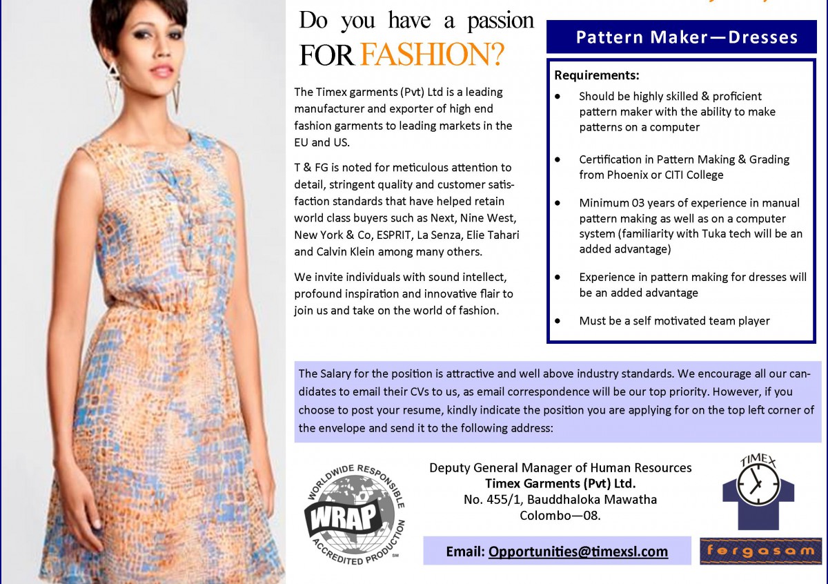 Pattern Maker Dresses