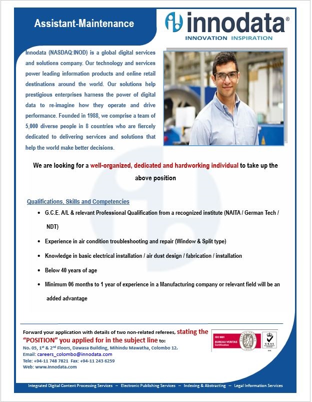 assistant-maintenance