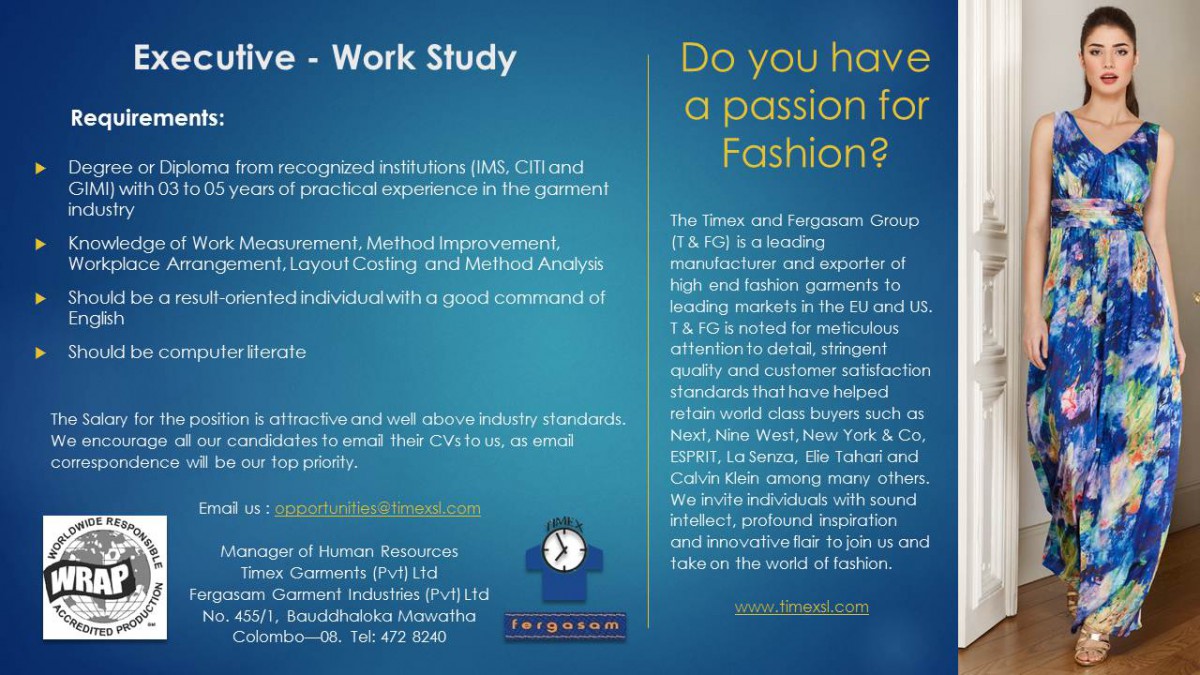 Executive (Work Study)