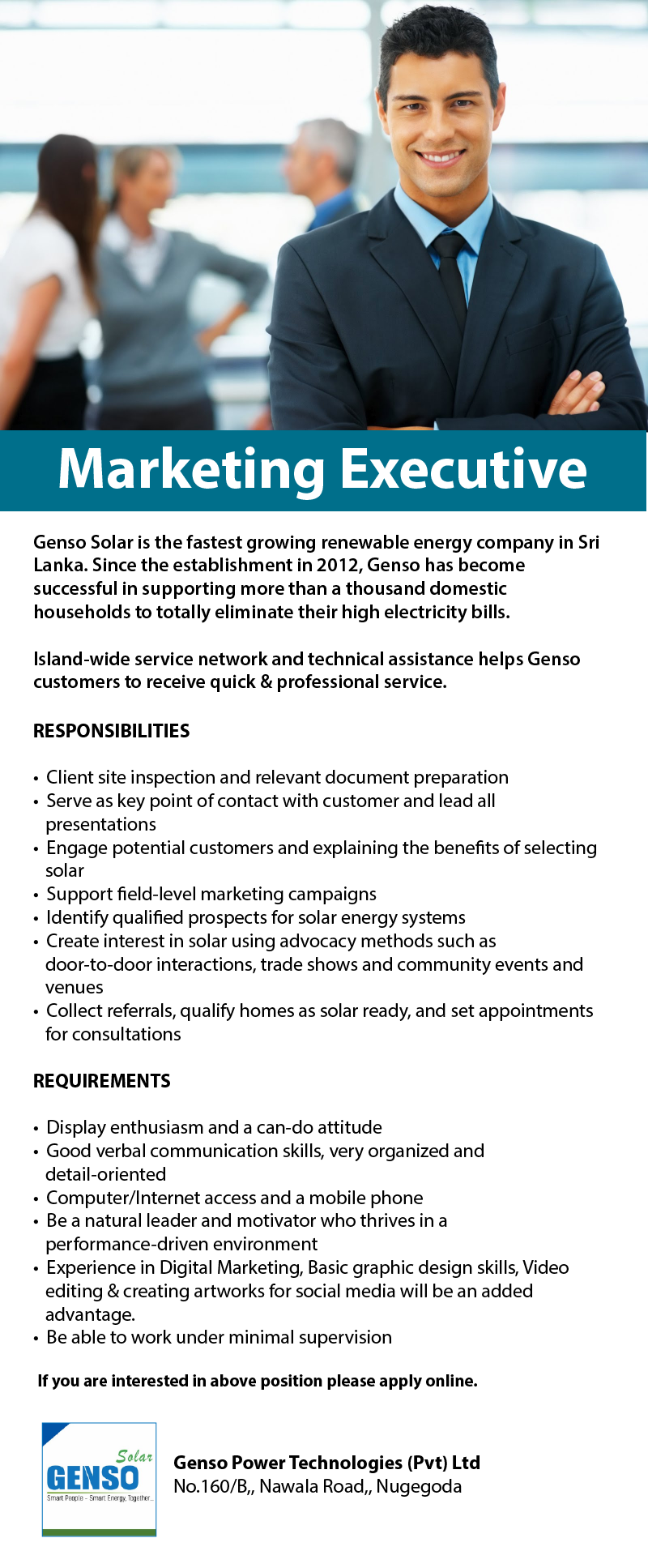 Marketing Executive 2025