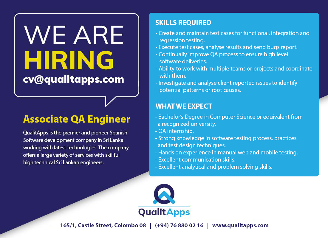 Associate QA Engineer 2024